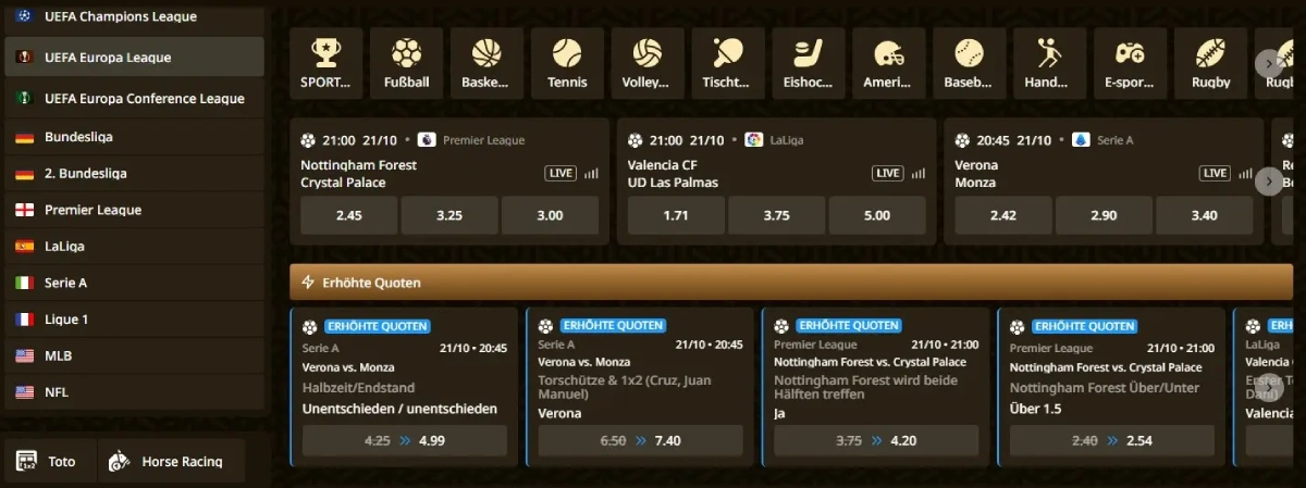 goldspin casino sportwetten